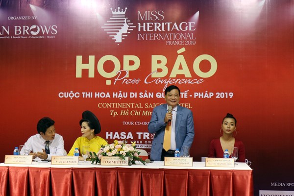 Lần đầu tiên tổ chức cuộc thi Hoa hậu Di sản Quốc tế- Pháp 2019: Lan truyền thông điệp bảo vệ di sản toàn cầu - Anh 1