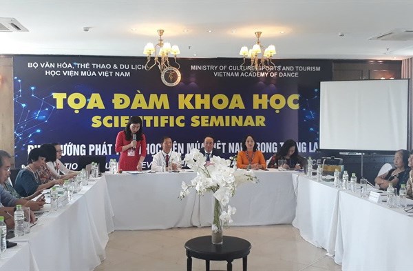 Định hướng phát triển Học viện Múa Việt Nam trong tương lai: Đừng để lý luận, phê bình múa bị... tuyệt chủng - Anh 1