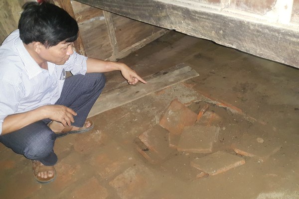 Tại di tích quốc gia đền thờ Đức thánh Lê Phụng Hiểu (Thanh Hóa): Đào phá hậu cung, nhiều cổ vật mất tích - Anh 1