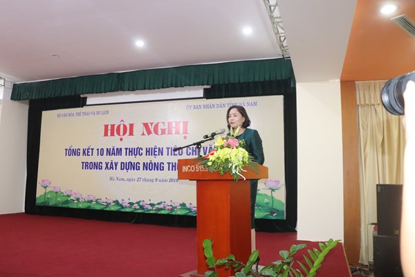 Tiêu chí văn hóa xây dựng nông thôn mới đã phát huy hiệu quả - Anh 1