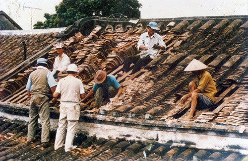 Tu bổ di tích cần ưu tiên phương pháp thi công truyền thống - Anh 1