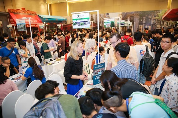 46 trường ĐH Pháp trực tiếp gặp sinh viên Việt Nam tại “Bienvenue en France” 2019 - Anh 1