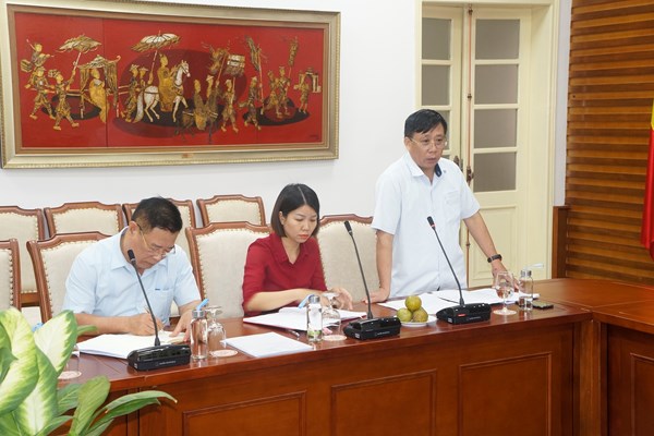 Hội nghị Ban chấp hành Đảng bộ Bộ VHTTDL lần thứ 18 - Anh 2