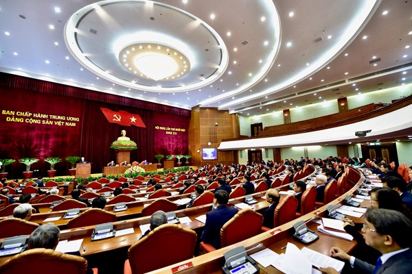 Khai mạc Hội nghị Trung ương 11 - Anh 2