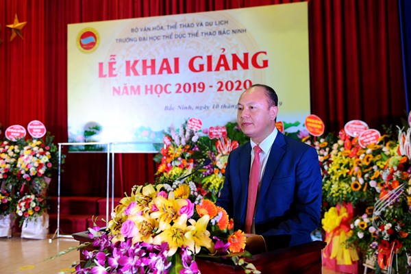 Trường Đại học TDTT Bắc Ninh khai giảng năm học mới - Anh 2