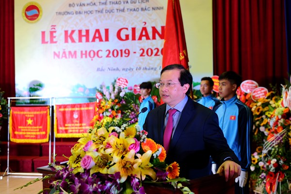 Trường Đại học TDTT Bắc Ninh khai giảng năm học mới - Anh 1