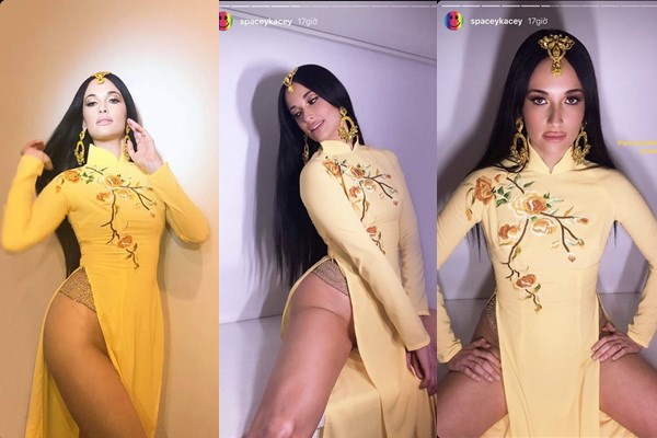 Xung quanh việc nữ ca sĩ Kacey Musgraves mặc áo dài phản cảm: Cần tẩy chay và yêu cầu xin lỗi - Anh 1
