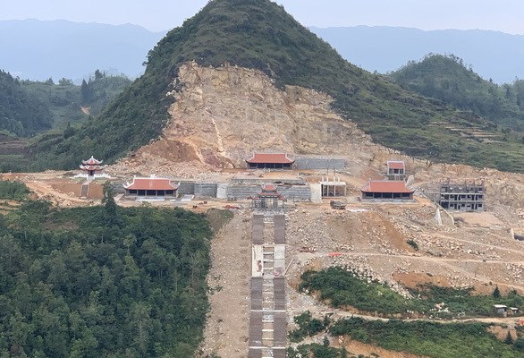 Xây dựng Khu du lịch sinh thái văn hóa tâm linh Lũng Cú (Hà Giang): Bộ VHTTDL đã hai lần có văn bản - Anh 1