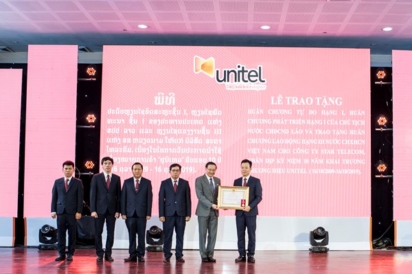 10 năm thương hiệu Unitel của Viettel tại lào - Anh 1
