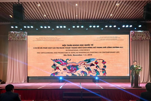 Bảo vệ và phát huy giá trị nghệ thuật tranh dân gian Đông Hồ trong đời sống đương đại - Anh 1
