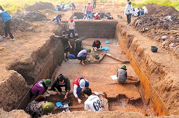 Ngăn chặn việc xâm phạm, đào trộm cổ vật tại khu vực di chỉ Vườn Chuối - Anh 1