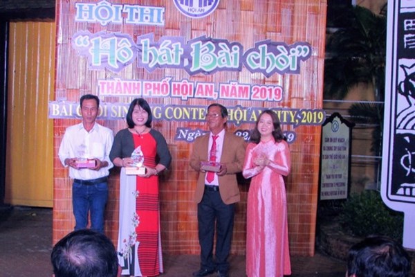 Hội An: Hội thi hô hát bài chòi năm 2019 - Anh 3