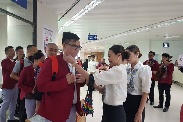 Đoàn Thể thao Việt Nam gia nhập Làng VĐV SEA Games - Anh 1
