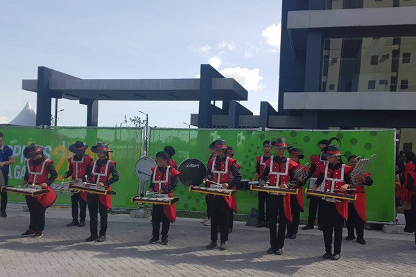 Lễ thượng cờ các quốc gia tham dự SEA Games 30 - Anh 1