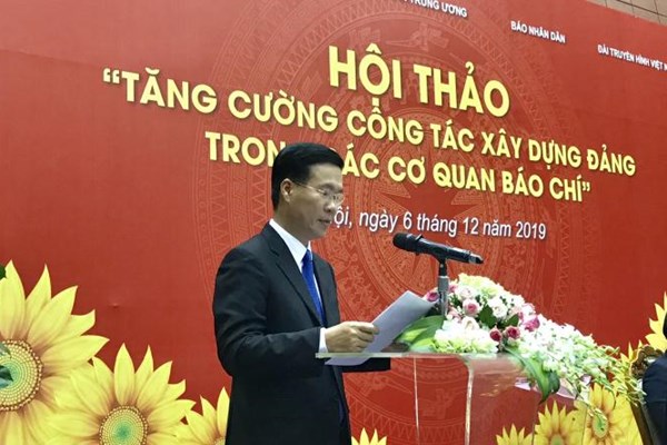 Tăng cường công tác xây dựng Đảng trong các cơ quan báo chí - Anh 1