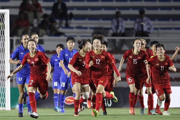 Thắng quả cảm Thái Lan, tuyển nữ Việt Nam lần thứ 6 vô địch SEA Games - Anh 4