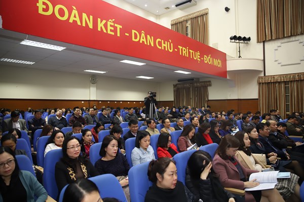 Đảng ủy Bộ VHTTDL: Hội nghị học tập, quán triệt nội dung Hội nghị lần thứ 11 BCH Trung ương Đảng khóa XII - Anh 4