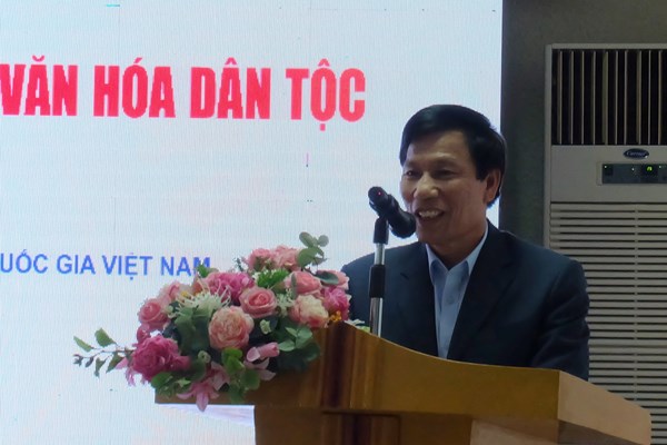 Lễ tiếp nhận tài trợ 20 tỉ đồng hỗ trợ bảo tồn và phát huy di sản văn hóa dân tộc - Anh 1