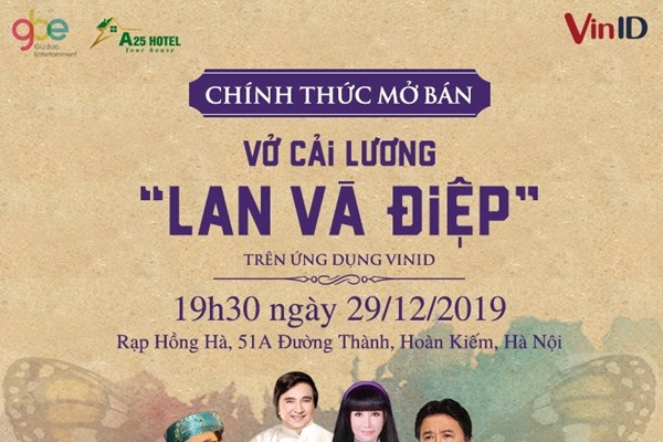 Vở cải lương “Lan và Điệp” bán vé online trên VinID - Anh 1