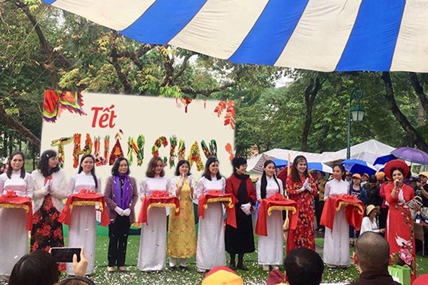 Lễ hội Tết thuần chay 2020 - Anh 1