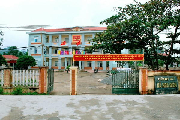 Đảng bộ xã Nga Điền (huyện Nga Sơn, Thanh Hóa): 70 năm xây dựng và trưởng thành - Anh 1