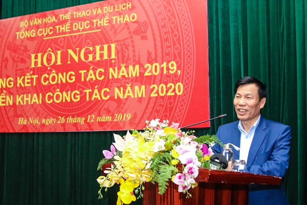 Bộ trưởng Nguyễn Ngọc Thiện: Phải đề ra được kế hoạch tập huấn thi đấu bài bản, khoa học cho các tài năng đặc biệt của thể thao - Anh 1