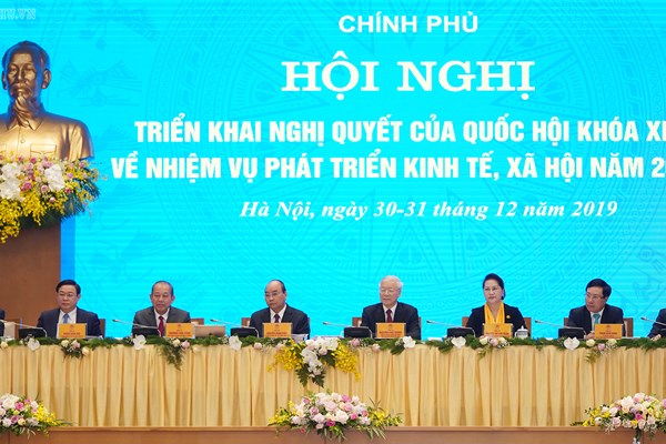 Tổng Bí thư, Chủ tịch nước chỉ đạo 5 nhiệm vụ trọng tâm trong năm 2020 - Anh 2