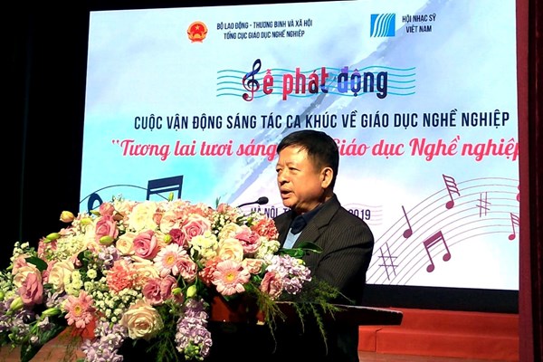 Phát động sáng tác ca khúc về giáo dục nghề nghiệp - Anh 1