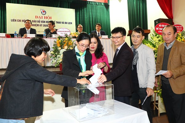 Đại hội Liên Chi hội Nhà báo Bộ VHTTDL:  Phát huy sức mạnh, tạo sức lan tỏa và dấu ấn riêng - Anh 7