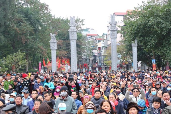 Hà Nội: Tưng bừng trẩy hội Gò Đống Đa 2020 - Anh 8