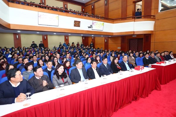 Bộ trưởng Nguyễn Ngọc Thiện gặp mặt và chúc Tết Nguyên đán Canh Tý 2020 - Anh 2