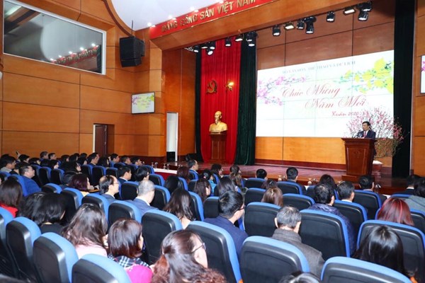 Bộ trưởng Nguyễn Ngọc Thiện gặp mặt và chúc Tết Nguyên đán Canh Tý 2020 - Anh 3