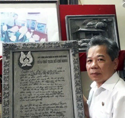 Kể chuyện Bác Hồ qua tranh đá - Anh 1