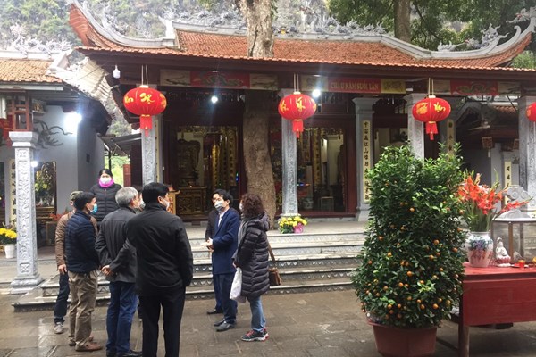 Bộ VHTTDL kiểm tra việc dừng, giảm quy mô lễ hội tại các địa phương: Nam Định, Thái Bình, Lạng Sơn dừng tổ chức lễ hội - Anh 3