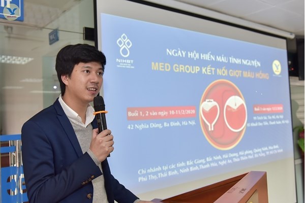 Cán bộ nhân viên MED GROUP sôi nổi tham gia hiến máu tình nguyện đầu năm - Anh 1