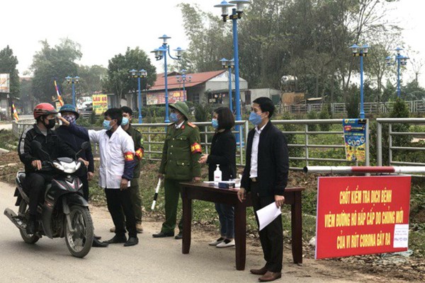 Khoanh vùng, dập dịch Covid-19 tại Vĩnh Phúc - Anh 1