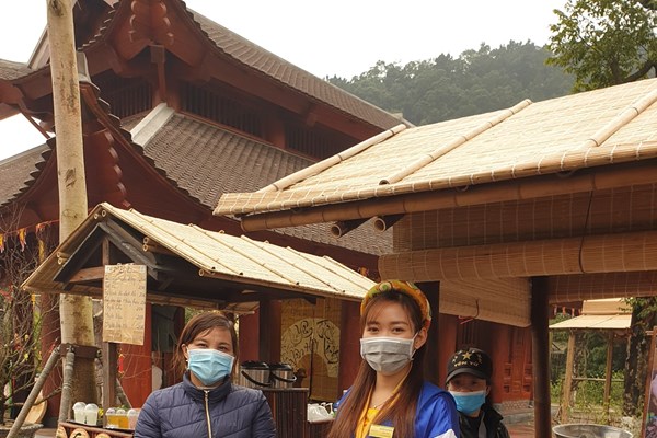 Khu di tích Yên Tử: Tích cực phòng, chống dịch Covid-19, đảm bảo an toàn cho du khách - Anh 6