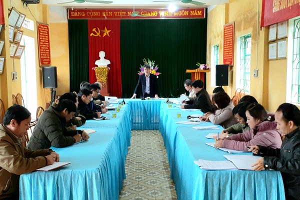 Văn Chấn thành lập 11 đoàn kiểm tra công tác phòng chống dịch bệnh Covid-19 - Anh 2