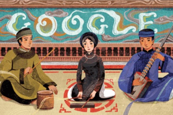 Google tôn vinh ca trù nhân ngày Giỗ tổ nghiệp Ca trù - Anh 1