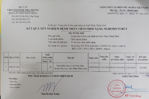 Nữ sinh ở Huế tử vong không liên quan đến Covid-19 - Anh 3