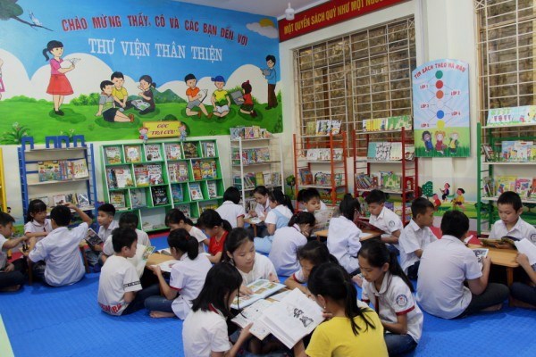 Thư viện trong nhà trường:  Không thể mở cửa cho có - Anh 1