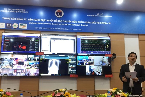 Ra mắt Trung tâm quản lý, điều hành trực tuyến phòng, chống dịch Covid-19 - Anh 1