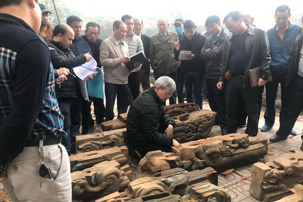 Nỗ lực cứu vãn di sản ở đình Đồng Kỵ - Anh 2