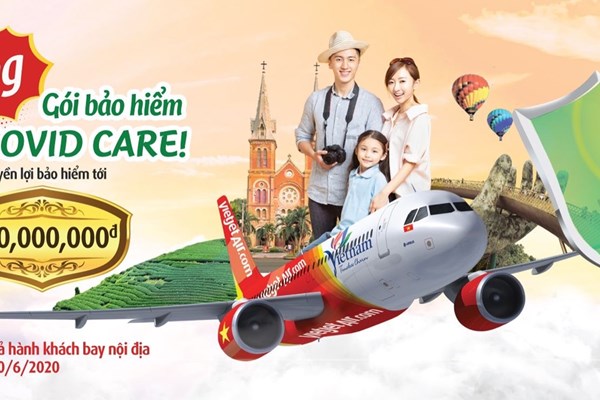 An tâm trên những chuyến bay xanh của Vietjet với bảo hiểm SKY COVID CARE - Anh 1