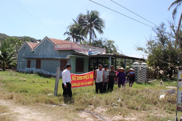 Dự án đường quốc lộ I - Đầm Môn (Khánh Hòa): Biến làng quê bình yên thành... xóm vô gia cư? - Anh 1