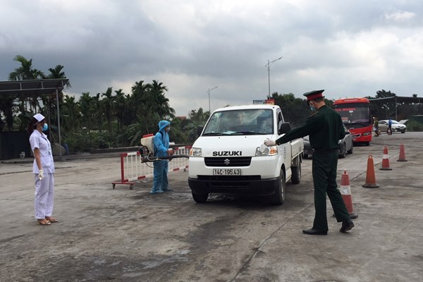 Hải Phòng:​​​​​​​ Thành lập 7 chốt kiểm soát dịch Covid-19 tại cửa ngõ thành phố - Anh 2