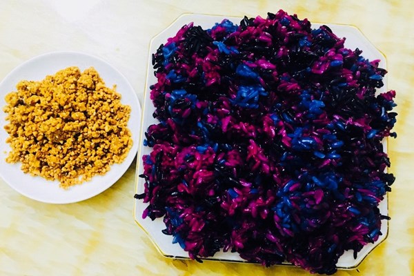 Xôi ngũ sắc - hương vị của đất trời - Anh 4