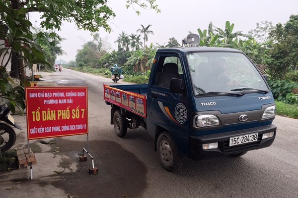 Hải Phòng: Ngày đầu thực hiện “Cách ly xã hội” phòng, chống dịch Covid-19 - Anh 2
