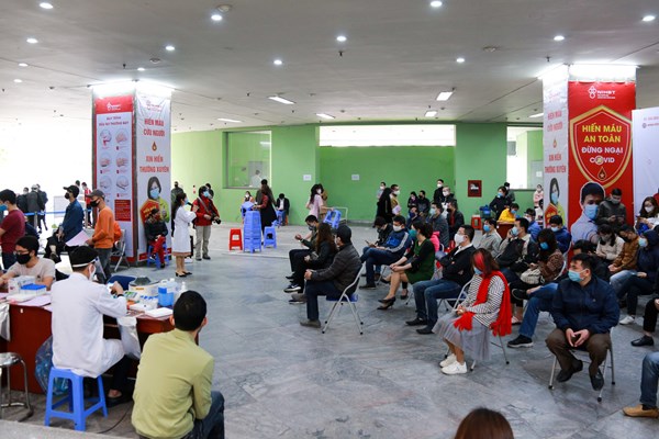 Những hình ảnh đẹp trong Ngày Toàn dân hiến máu tình nguyện 7/4 - Anh 1