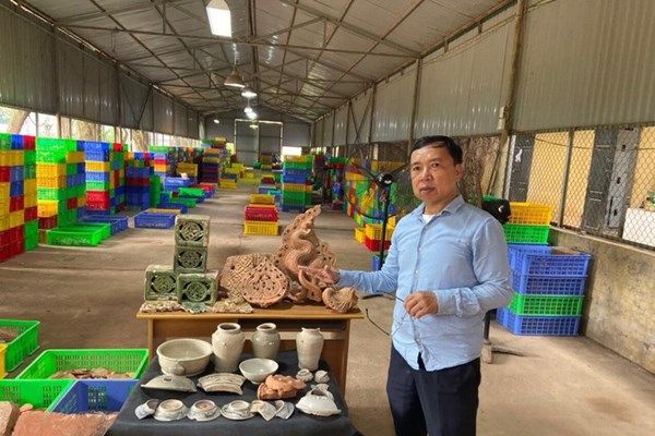 Thăm dò, khai quật khu vực Chính điện Kính Thiên: Nhiều phát hiện quan trọng - Anh 1